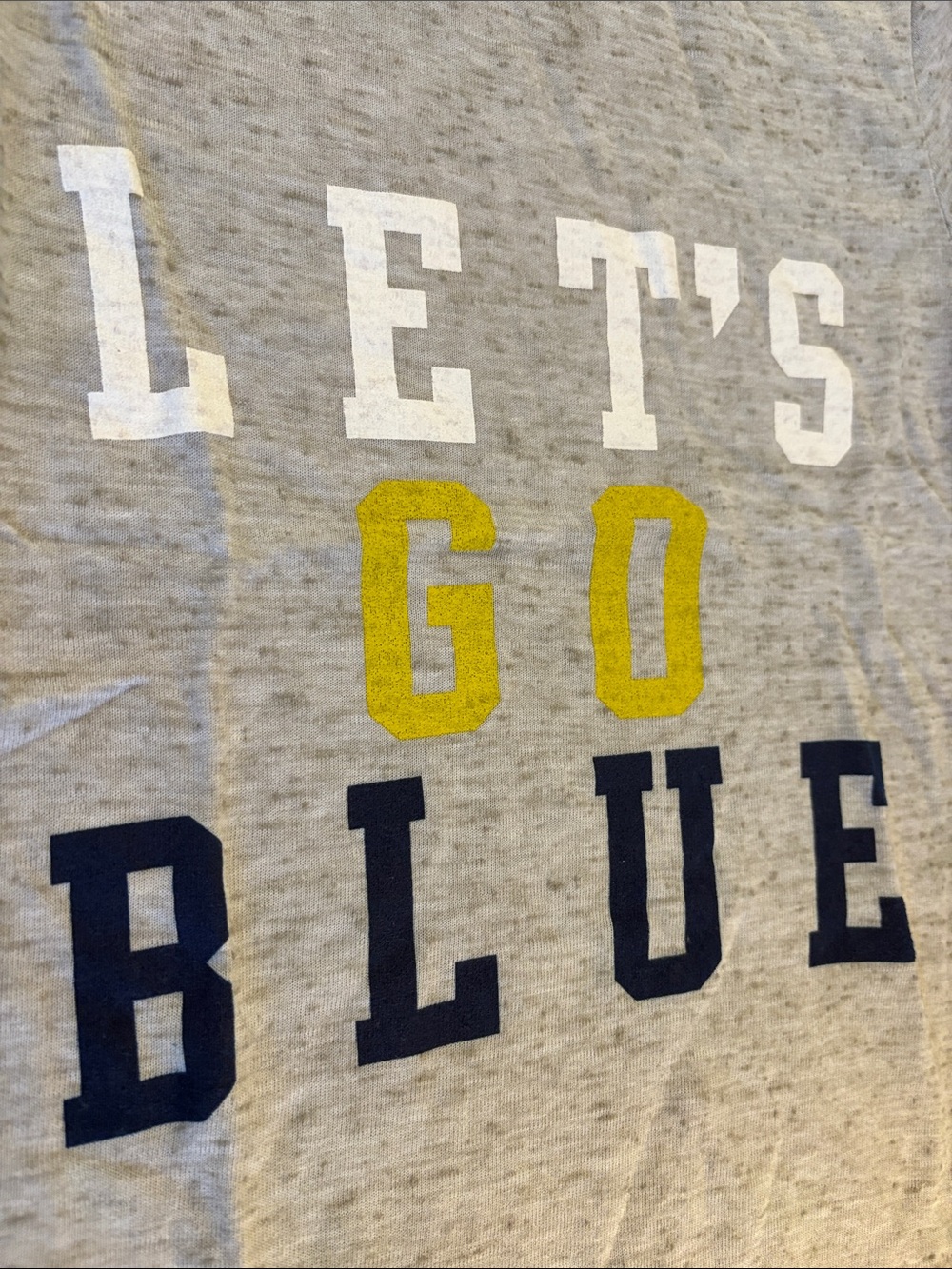 NWT [camp david] Michigan Wolverines NCAA Go Blue Short Cap Sleeve Tee Women’s S - Picture 5 of 10